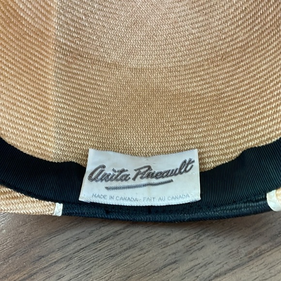 Vintage 1920’s Cloche Straw Hat - Picture 4 of 5